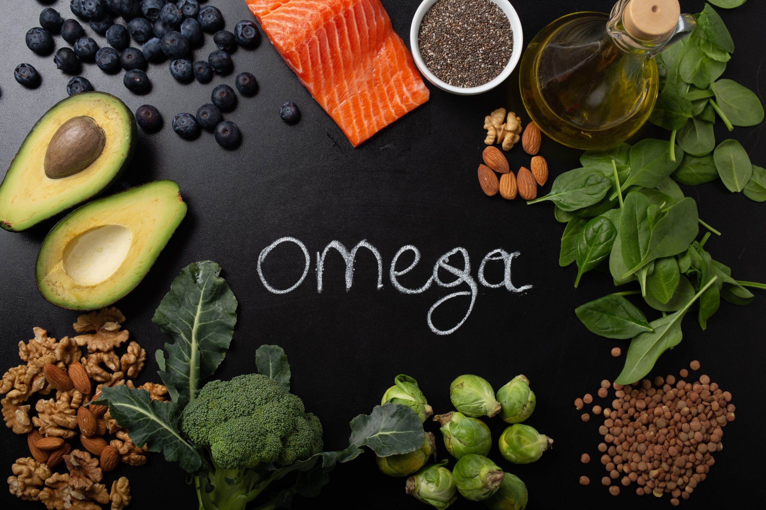 cibo con omega-3 da integrare nell'alimentazione