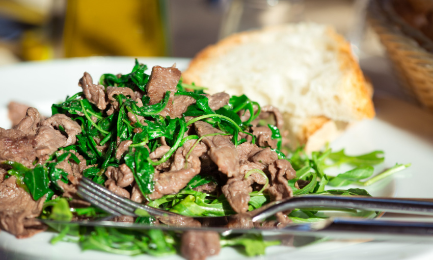straccetti di carne di manzo