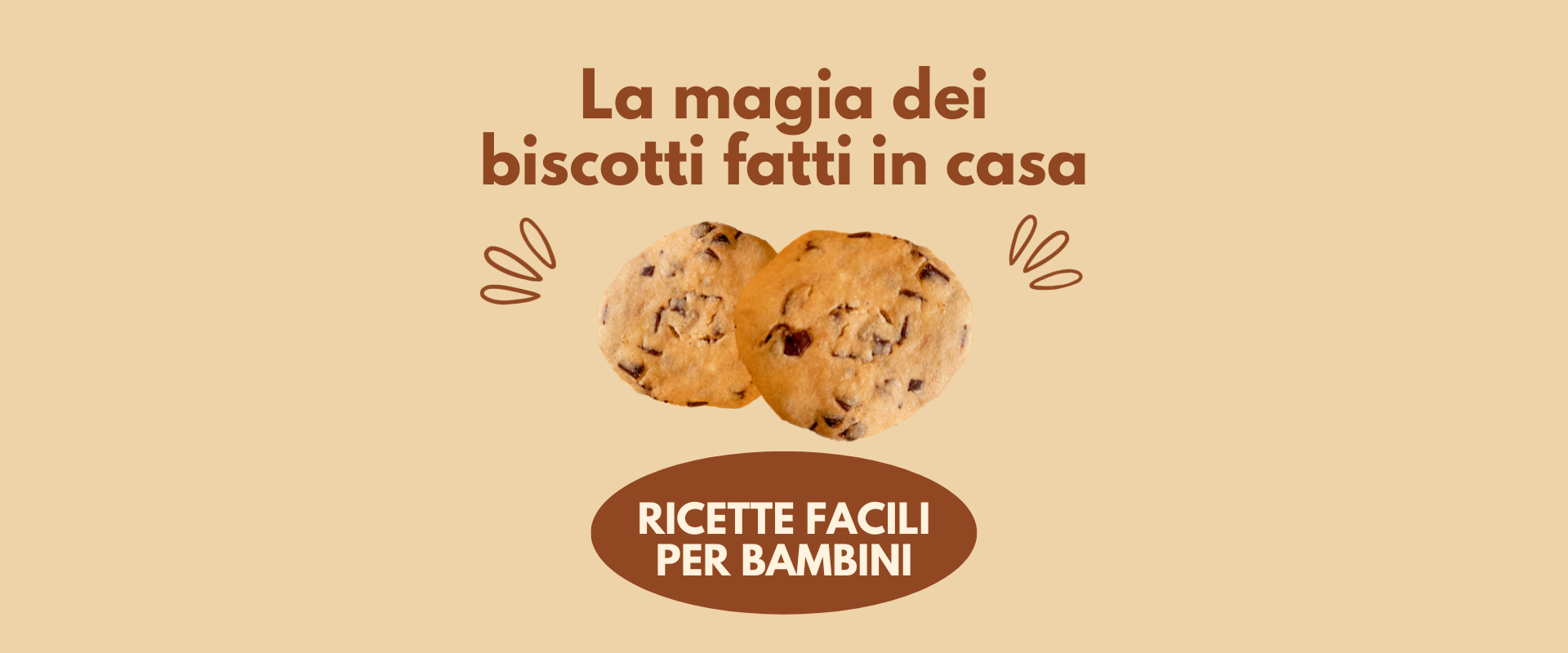 biscotti fatti in casa insieme ai bambini