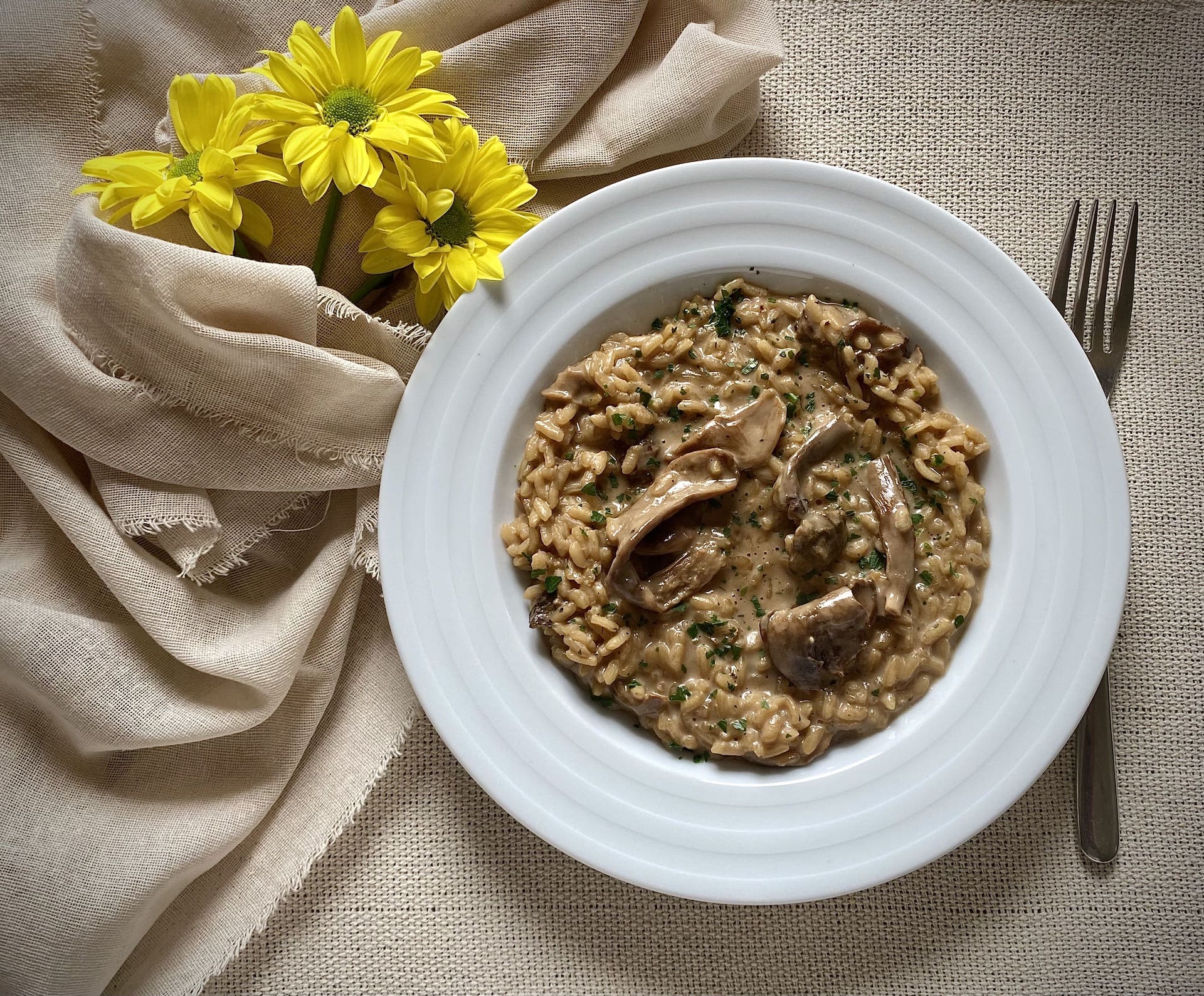 risotto ai funghi