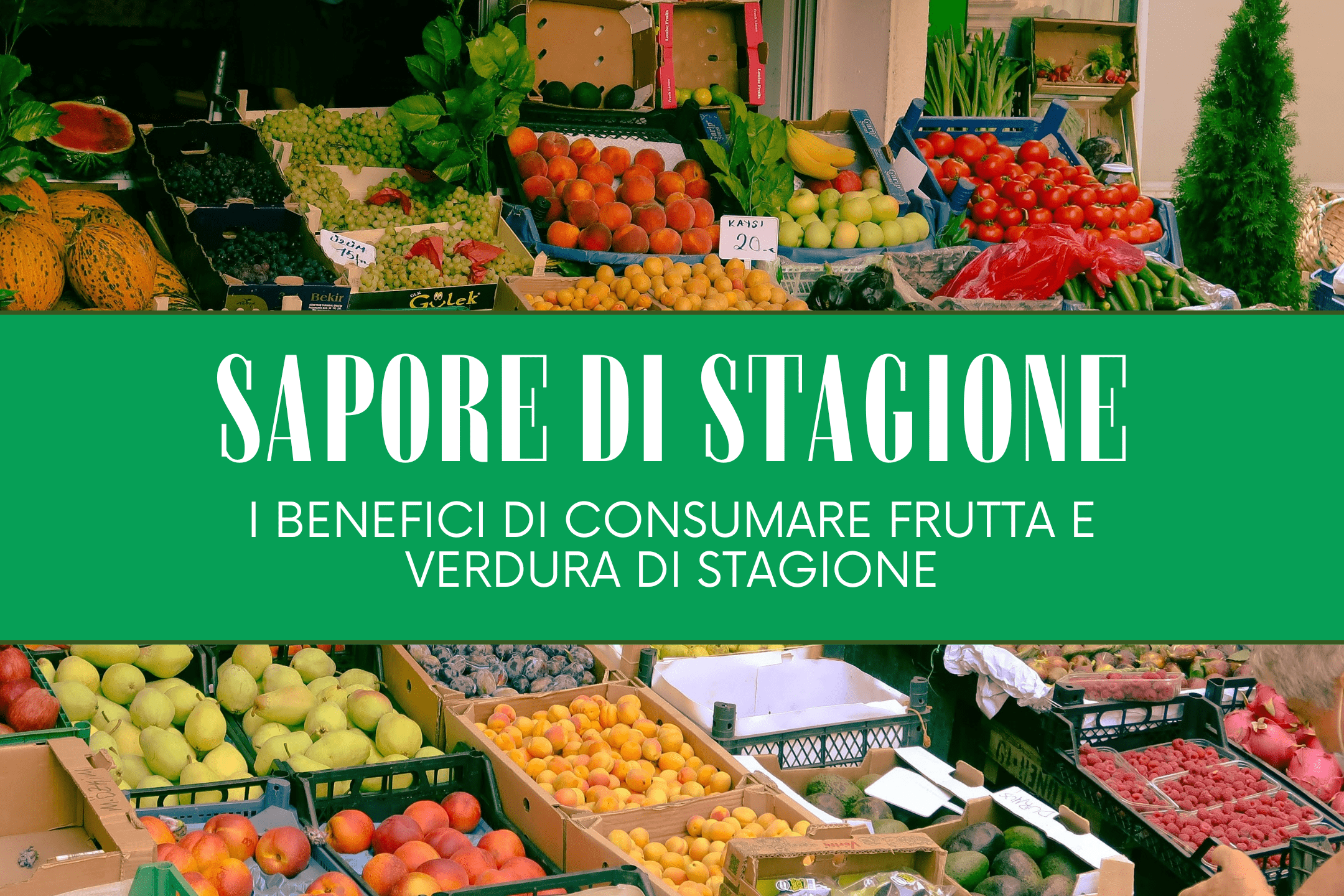 frutta e verdura di stagione